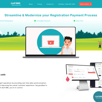 Drupal Golf EMS Registration System | Joshi Consultancy Services